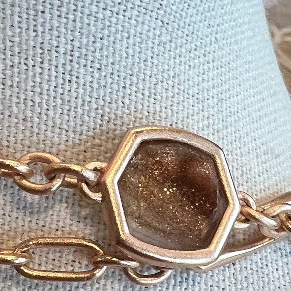 Kendra Scott Natalia Rose Gold Necklace - Picture 7 of 11